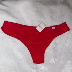 VS PINK Red Thong